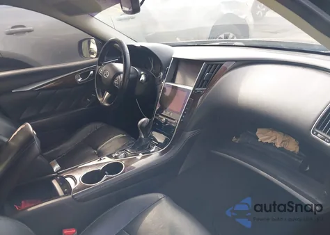 2015 Infiniti Q50 Premium from USA, damaged, VIN JN1BV7AP0FM351249